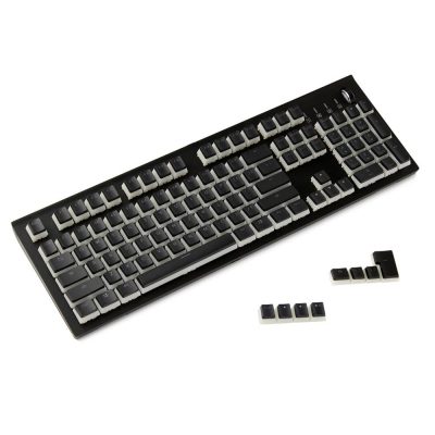 YMDK PBT Doubleshot Shine Through ANSI ISO Pudding Keycaps For MX Mechanical Keyboard Corsair Razer KBD75 2 - Pudding Keycap