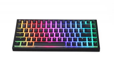 pudding V2 pbt doubleshot keycap oem backlit for mechanical keyboard white black gh60 poker 87 tkl 3 - Pudding Keycap