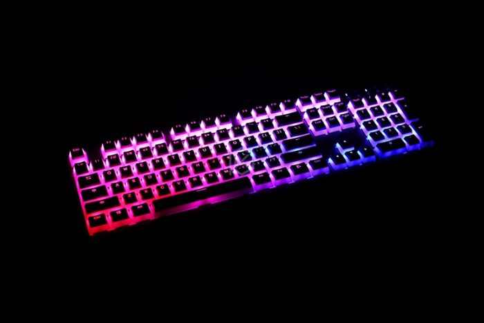 pudding pbt doubleshot keycap oem back light for mechanical keyboards milk white pink black gh60 poker 1 - Pudding Keycap