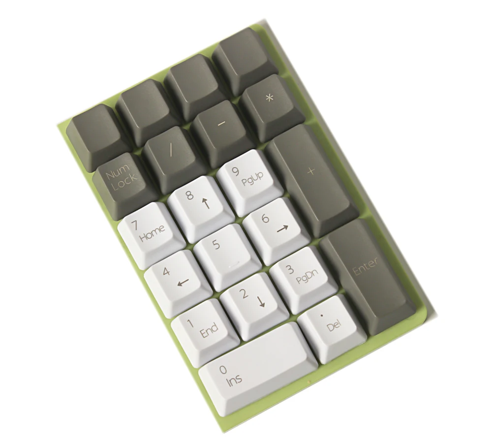 21 Key YMDK Side printed Blank Top printed Thick PBT ABS Keycap For MX Switches Mechanical 1 - Pudding Keycap