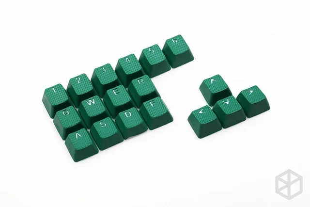 18key-rubber-green